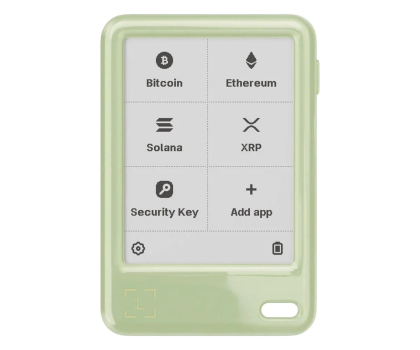 Portfel kryptowalut Ledger Nano Gen 5 Matcha Green Crypto Hardware Wallet with Recovery